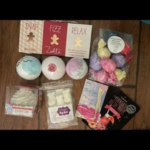 bath bomb, face mask, etc bundle!